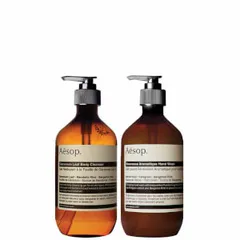 Aesop - Geranium Cleanser and Reverence Hand Wash Duo