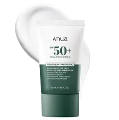 Anua - Buy Heartleaf Silky Moisture Mild Sunscreen in Australia - Korean Skincare Online