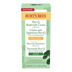 Burt's Bees 100% Natural Multipurpose Res-Q Ointment and Cream Twin Pack