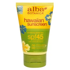 Alba Botanica - Hawaiian Natural Sunblock SPF 45 Revitalizing Green Tea