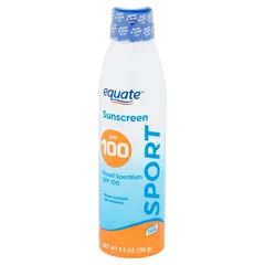 Equate - Sport Broad Spectrum Sunscreen Spray, SPF 100