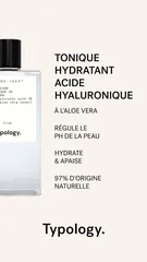 Typology Paris - Hydrating Toner — with 1% Hyaluronic acid + Aloe Vera