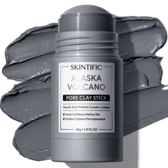 skintific - Mascarilla en Barra de Arcilla Volcánica de Alaska Limpiadora de Puntos Negros