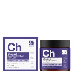 Dr. Botanicals - Charcoal Superfood Mattifying Face Mask