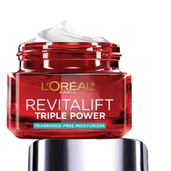 Triple Power Anti-Aging Moisturizer for Wrinkles, Firmness & Brightness, Fragrance-Free