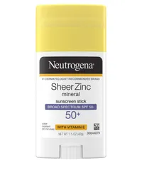 Neutrogena - Sheer Zinc Mineral Sunscreen Stick Broad Spectrum SPF 50+