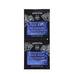 EXPRESS BEAUTY Moisturizing and Anti-pollution Face Mask with Sea Lavender