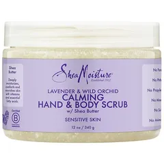 Calming Hand and Body Scrub Lavender and Wild Orchid