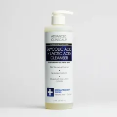 ADVANCED CLINICALS - Glycolic Acid + Lactic Acid Cleanser