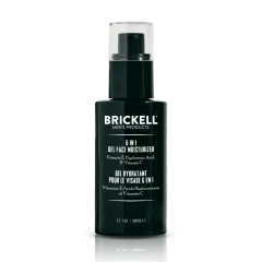 Brickell Men's Products - 6 in 1 Gel Face Moisturizer