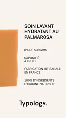 Typology Paris - Soin lavant hydratant — au palmarosa