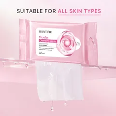 skintific - Niacinamide Brightening Cleansing Wipes