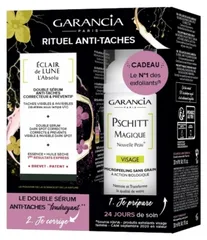 Garancia - Éclair de Lune l'Absolu Double-Serum Dark Spot Corrector Corrects & Prevents + Pschitt Magique New Skin Free
