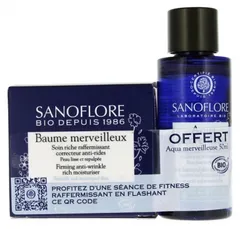 Sanoflore - Merveilleuse Baume Merveilleux Bio + Aqua Peeling Botanique Correcteur Bio Free