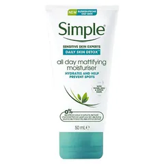 Simple - Daily Skin Detox All Day Mattifying Moisturiser