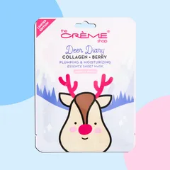 The Crème Shop - Deer Diary - Collagen + Berry Sheet Mask