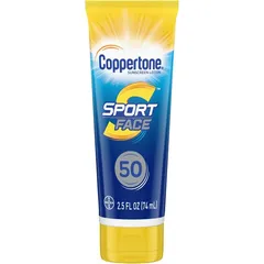 Coppertone - Sport Mineral Based Face SPF 50 Sunscreen Lotion