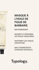 Typology Paris - Masque de Nuit Raffermissant — Huile de figue de barbarie bio