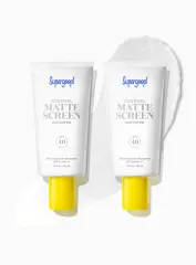 Supergoop! - Mineral Mattescreen SPF 40 Untinted Duo