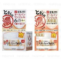 SANA - Soy Milk 6 In 1 Moisture Gel Cream - 2 Types