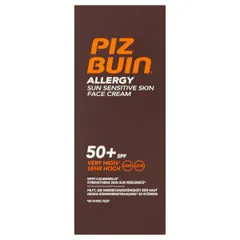 Piz Buin - Allergy Sun Sensitive Skin Face Cream - Very High SPF50+