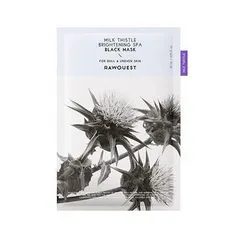 RAWQUEST - Milk Thistle Brightening SPA Black Mask