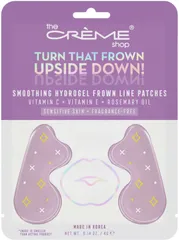 The Crème Shop - Turn That Frown Upside Down! Hydrogel Frown Line Patches for Sensitive Skin
