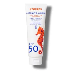 KORRES - Coconut - Almond Kids Sensitive Sunscreen Face + Body SPF 50