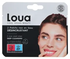 Loua - Nose Strip Cleansing Pores 2 Strips