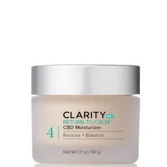 ClarityRx - Return to Calm CBD Moisturizer