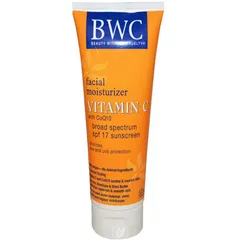 Beauty Without Cruelty - Facial Moisturizer Spf 12 Sunscreen Vitamin C With Coq10 , Pack of 2