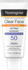 Neutrogena - Clear Face Oil-Free Sunscreen SPF 50