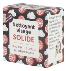 Solid Face Cleanser Combination to Oily Skin Grapefruit