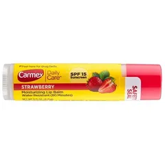 Carmex - Daily Care Moisturizing Lip Balm With Sunscreen Strawberry