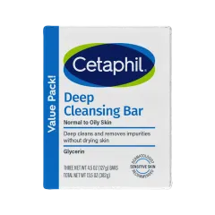 Cetaphil - Deep Cleansing Bar 3PK