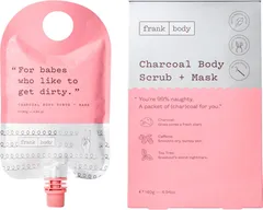 frank body - Charcoal Body Scrub + Mask