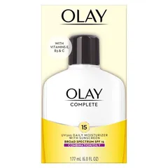 Olay - Complete Daily Moisturizer for Oily Skin, SPF 15