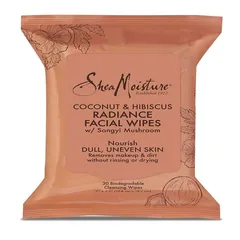 SheaMoisture - Coconut & Hibiscus Radiance Facial Wipes