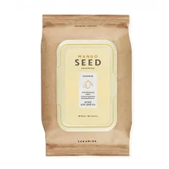 THE FACE SHOP - Mango Seed Cleansing Wipes 50pcs - Korean Makeup Remover