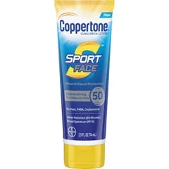 Sport Face Sunscreen Lotion, SPF 50