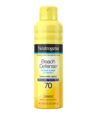 Neutrogena - Beach Defense Water + Sun Protection Sunscreen Spray Broad Spectrum SPF 70