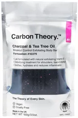 Carbon Theory - Charcoal & Tea Tree Oil Breakout Control Exfoliating Body Bar