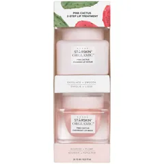 STARSKIN - Orglamic Pink Cactus 2-Step Lip Treatment Exfoliating Scrub and Nourishing Mask