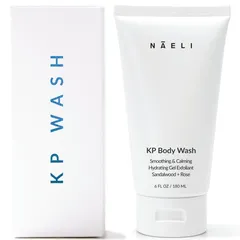 NĀELI Naturals - Sandalwood/Rose KP & Acne Exfoliating Body Wash