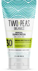 Two Peas Organics - SPF 30 UNSCENTED MINERAL LOTION