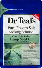 Cannabis Sativa Hemp Seed Oil Pure Epsom Salt