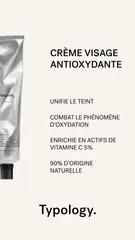 Typology Paris - Crème visage antioxydante — Vitamine C 5% + extrait de citron