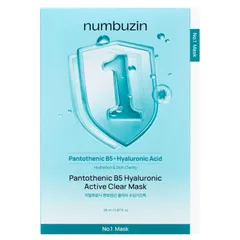 numbuzin - Buy Numbuzin No.1 Pantothenic B5 Hyaluronic Active Clear Mask in Australia - Korean Skincare Online Store
