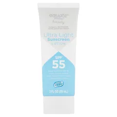Equate - Beauty Ultra Light Broad Spectrum Sunscreen Lotion, SPF 55