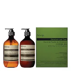 Aesop - Geranium Leaf Body Cleanser and Balm Duet